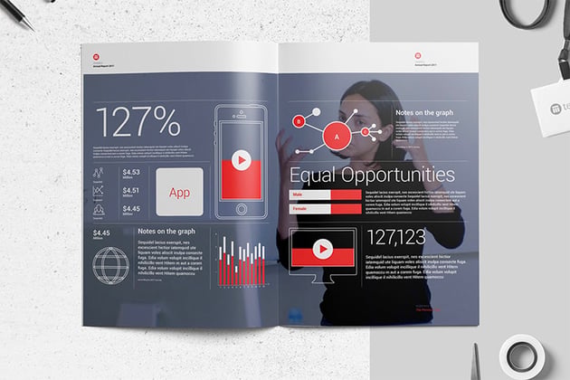 30+ Best InDesign Report Templates Envato Tuts+